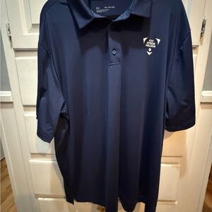 Under Armour Men's Navy Polo Shirt 3XL Byron  Nelson golf  logo